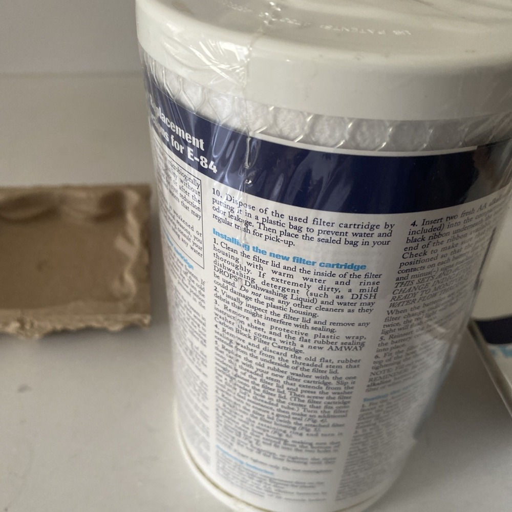 Amway E-85R Replacement Filter Kit for Water Treatment System, White. NEW - Picture 11 of 11